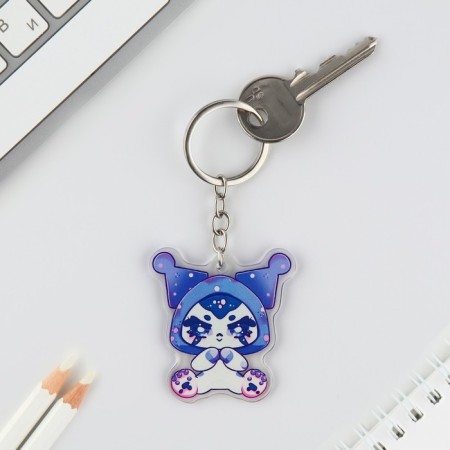 Key keychain 2 pcs "cuties"-4