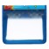 A5 notebook folder (240 x 205 x 40 mm), with Velcro valve, plastic/textiles, Hatber "Smeshariki"