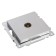 Television socket 1-seater, 75 Ohms, Stekker series Katrin, GLS00-7108-03, silver