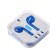 Luazon RX-13 headphones, inserts, microphone, blue