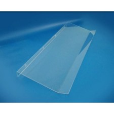 A screen for a wall air conditioner 600 × 335, plastic 2 mm, in a protective film