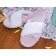 Slippers No. 3 women, size 36.5, white purple color