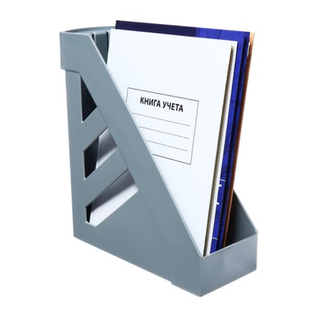 Paper tray Vertical Istanum "Standard", width 100 mm, gray width-10