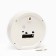 Clock - desktop an alarm clock, discrete move, dial 15 cm, 16.5 x 16.5 cm, aa