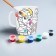Mug for painting, 250 ml "Elsa and Anna", cold heart