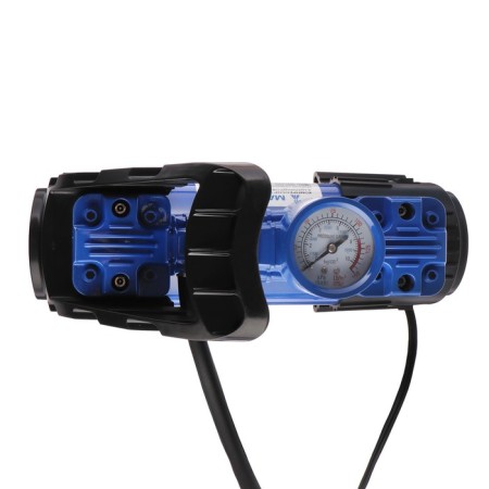 Compressor Automobile Mayakavto AS-615MA, Double piston, reinforced, with LED background, case-2