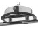 Economic light of Kira 2x60W E14, chrome/black 43x12x21 cm