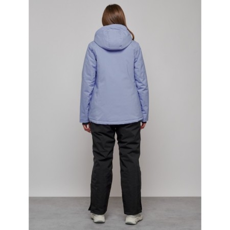 Ski suit, size 44, purple color-3
