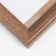 Photo frame 24x30 cm pine, No. 1 Mokko, 17 mm (plastic screen)