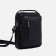 Male bag, black color