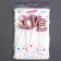 Love decoration set, red color