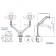 Kromax Office-9 CROM CLOCK BLACK 15 "-32" Max 16kg Table Turn and 107046