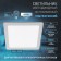 Luminous Era LED, IP20, 24W, 300x300 mm, 6500k, 1200lm, white color