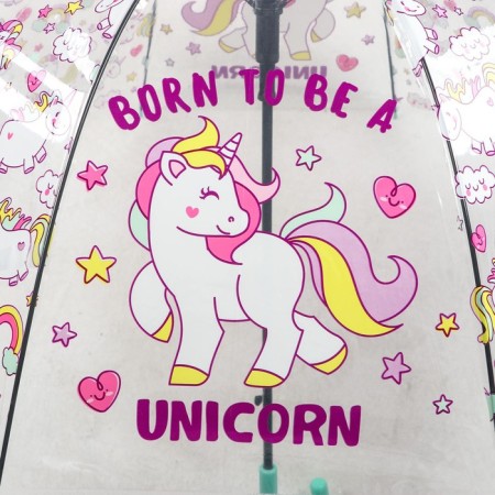 Children's umbrella "born to be a unicorn" Mix color-7