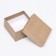 Set of square boxes 10 in 1 craft, 24.5 x 24.5 x11.5 - 6.5 x 6.5 x 4 cm,