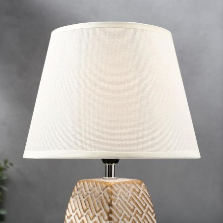 Table lamp 16444/1wt E14 40W white-gold 22x22x34 cm Risalux-3