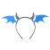 Carnival rim "Dragon", blue color
