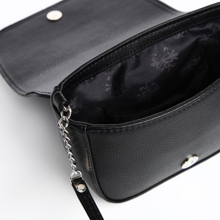 Female umka textura, messenger, small size, black color-3