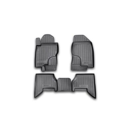 Rugs in the Nissan Pathfinder salon 2005-2010, 4 pcs.