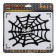 Silicone rug "Web" 17x13 cm, black