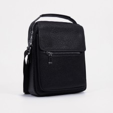 Male bag, black color