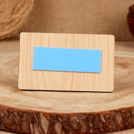Souvenir "Discount card for violations", traffic police, 6 × 10 cm, birch bark-1