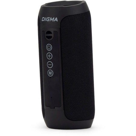 Column port. Digma D-PS1510 Black 10W 2.0 BT 10M 1200MAH-8