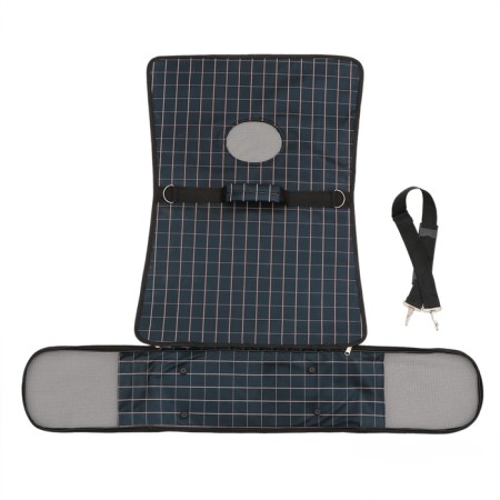 Bag - Animal Carriage "Cell", black, size L, 53 x 22 x 29 cm-11