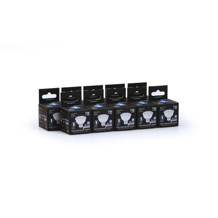 LED LED Black 7W MR16 4100K Neutr. Bel. GU5.3 630LM GAUSS 101505207-9