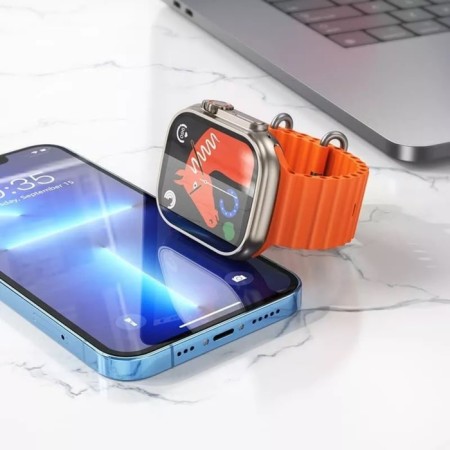 Smart hours Hoco Y12, 2 ", 240x282, IP67, BT5.0, 300 mAh, golden-3