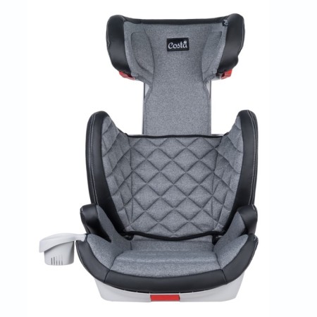 Car seats children's Costa, group 2/3 (15-36 kg), gray-black color-3