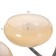 Savina chandelier 3he27 40w brown 52x52x60cm