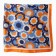 Women's scarf minku rr 70*70 cm, col. orange
