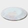 Plate Glass Dunch “Rabbit”, D = 23 cm, Blue Color