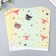 Scrapbooking paper "Forest animals" density 180 g 30.5x32 cm