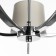 Soprano chandelier, 5x40W E14, chrome
