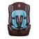 Car Seat Kids Planet Sputnik, group I/II/III, letters, chocolate