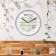 Wall clock "Family Rules", smooth move, d-30.5 cm
