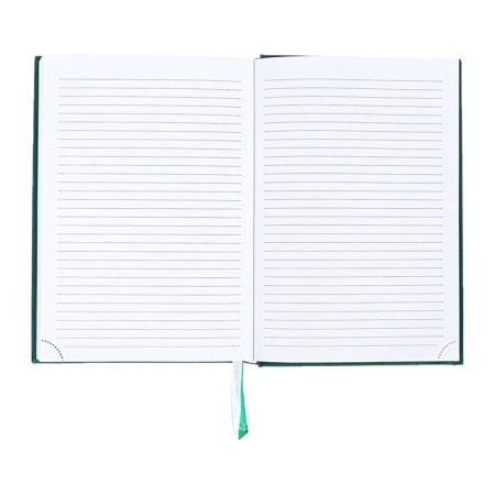 Dated diary 2024, A5, 176 sheets, Attomex.lancaster, Balakron cover, Lasse, Block 70 g/m2, Green-12