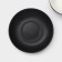 Keramic Tea Magistro Matt Black, 4 items: a cup 210 ml, 2 pcs, a saucer d = 14 cm, 2 pcs