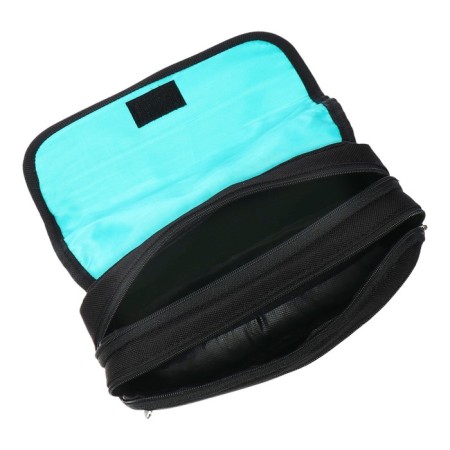 Penal soft, 2 compartments, 95 x 205 x 70 mm, voluminous, Devente Lilac Chic, Velcro sulfur-5