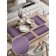 A set of napkins for setting the Twilight Transition table, rectangular, rounded edges, size 30x46 cm, 4 pcs