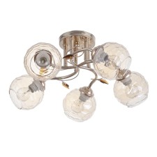 Stela chandelier 5x40W E14 gold 50x50x21cm