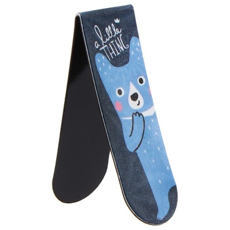 A set of magnetic bookmark for books Calligrata 6 pieces, "animals", mix-6