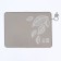 Silicone rug for a bowl, 40 x 30 cm, gray