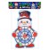 Darts on Velcro "Snowman"