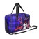 Labor folder 330 x 220 x 120 mm, with handles of textiles, kuromi purple cage, polyester