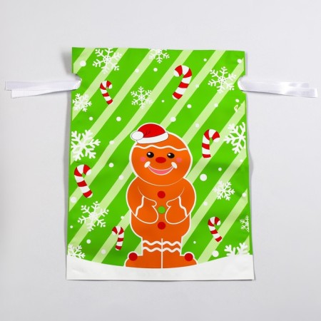 Gift package with ties, "gingerbread man", 24x32 cm-1