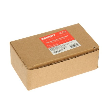 Clivant switch Rexant RWB-501, 15A (4C), 250 V, On-OFF, Black-2