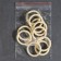 Ring for the cornice, d = 38/50 mm, ivory color